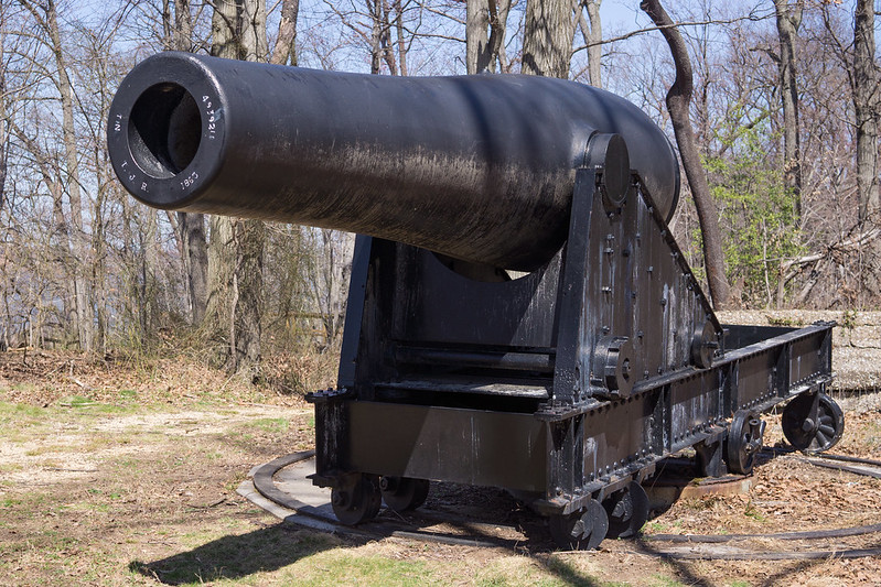 Smoothbore Cannon at Fort Foote