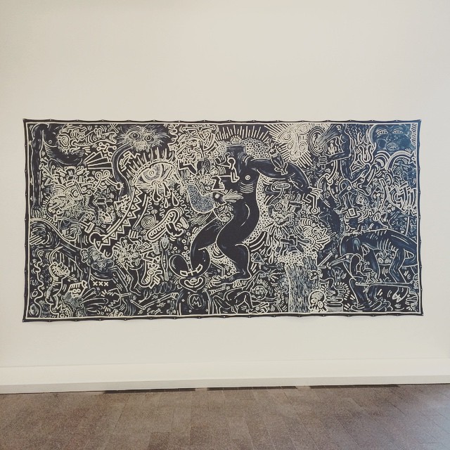 Keith Haring 💛👌 #arts #keithharing #deYoungmuseum #wanderentes #sanfrancisco #travelingjourno