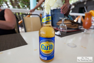 Carib Lager beer