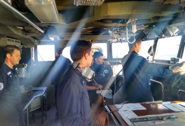 La corbeta “Granville” realizó una nueva patrulla del Mar Argentino