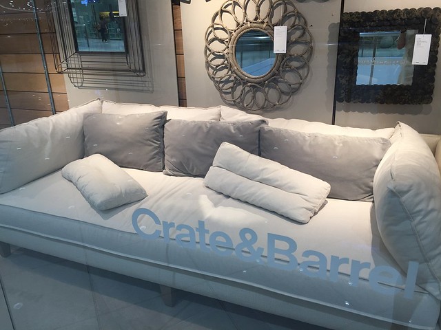 Crate & Barrel sofa