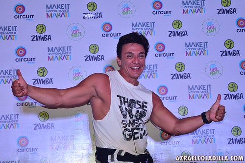 Zumba creator, Beto Perez in Manila