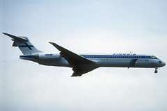 Finnair MD-87 OH-LMA BCN 11/09/1996