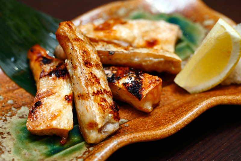 Grilled Salmon Belly