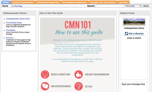 CMN 101 Subject Guide