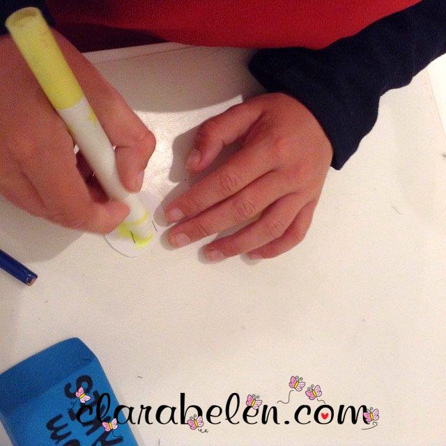 Como hacer un caracol de papel albal y papel