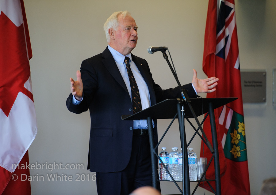 Governor General David Johnston at the AC - May 2016 350