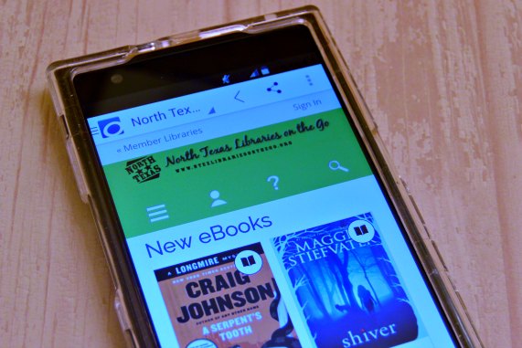 I can borrow and download books from the public library with my data plan on Walmart Family Mobile.