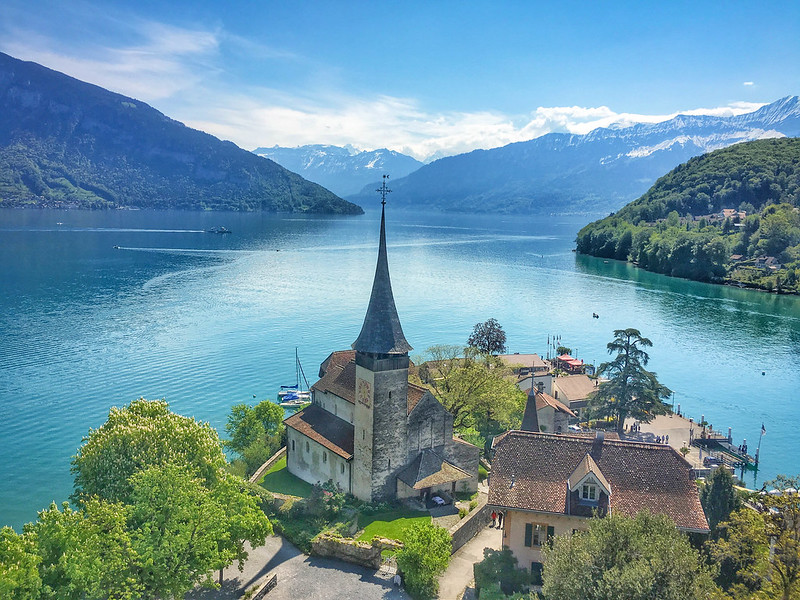 One day in Spiez itinerary