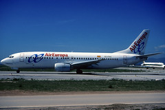 Air Europa B737-4Q8 EC-FXQ BCN 31/03/2001