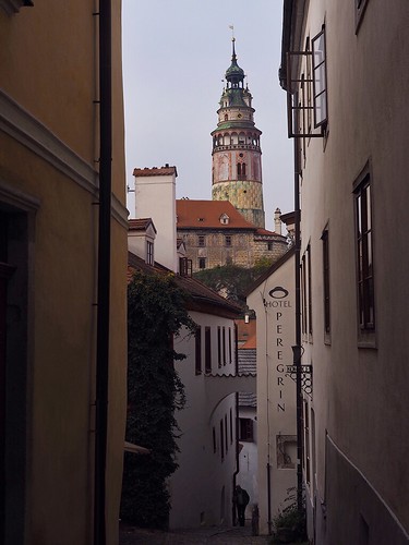 travel windows tower architecture photoshop landscape alley europe cityscape landmark olympus historic dome czechrepublic 365 unescoworldheritage apps tileroof worldtravel ipad českýkrumlov historicplaces southbohemian sliderssunday historicicons ipaddarkroom snapseed olympusem10 europe2014