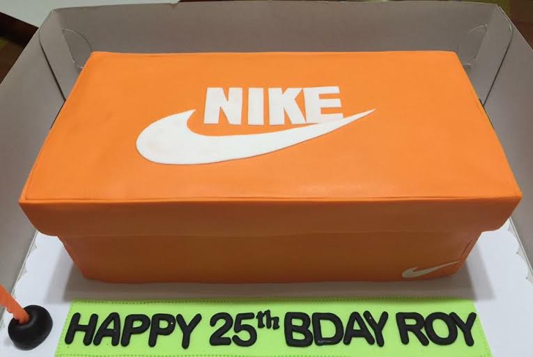 Nike Box Cake by Karenina Marcelino