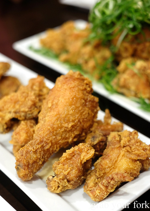 Korean fried chicken with soy at Crispy Cluckers, Newington