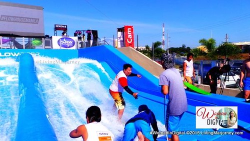 Flow riding the waves at Flow House Manila in Molino, Bacoor, Cavite