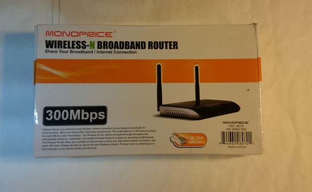 Monoprice Wireless-N Router