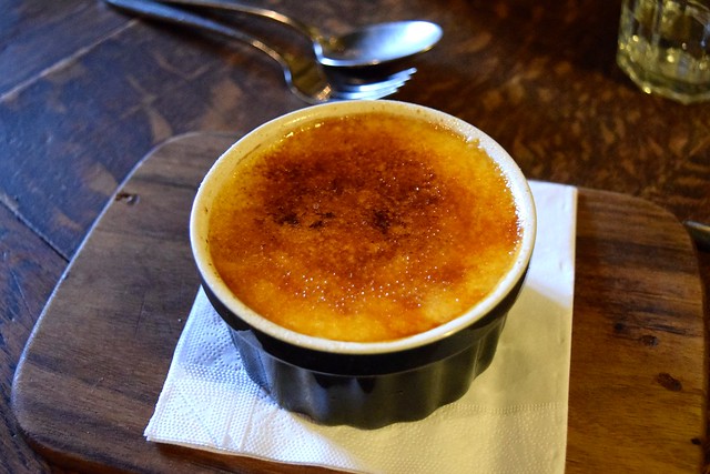 Toffee Apple Creme Brulee at The Compasses Inn, Crundale