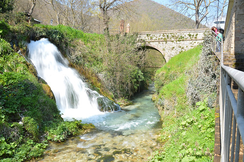 waterfall spring camerino marche macerata sefro scarsito viafrancescana
