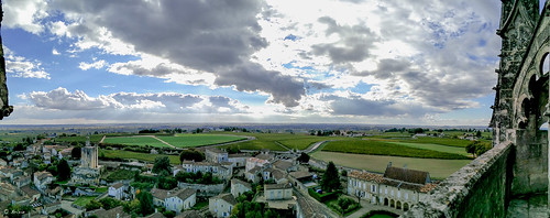 above sky panorama france landscape evening phone belltower saintemilion gironde oneplus oneplus2