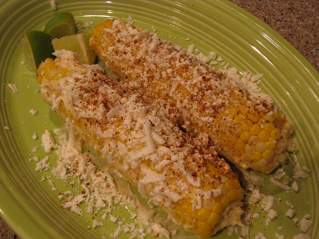 Elote - Mexican Grilled Corn