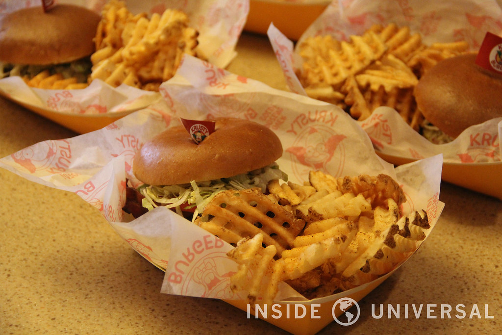 Springfield Food Report at Universal Studios Hollywood