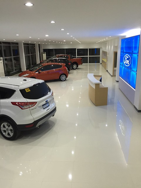 Ford EDSA showroom, new
