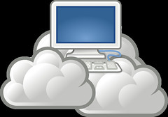 雲端工作。作者：百楽兎；作者：圖片來源：維基百科