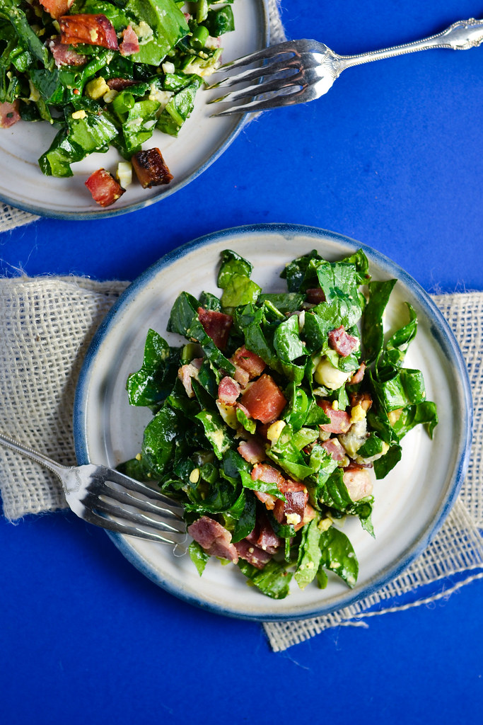 Spinach, Beet, Bacon and Blue Cheese Salad | Things I Made Today