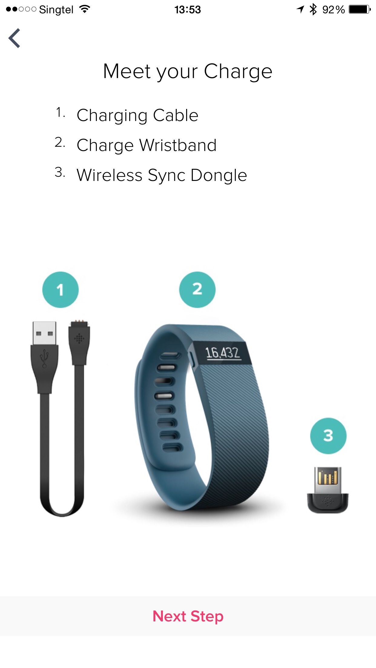 how to set the fitbit watch