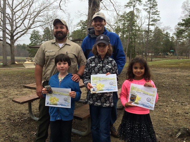 Successful Junior Rangers at Twin Lakes State Park!