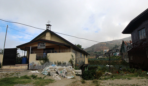 road church architecture religious philippines religion driveby structure christian benguet