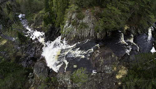 panorama norway landscape waterfall foss halden multirotor elgåfossen multicopter