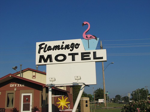 kansas smalltown motels highplains homemadesigns plasticsigns hugoton vintagemotels