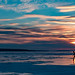 Crossing Lake Superior at sundown - 3rd Place People in Nature - Al Perry