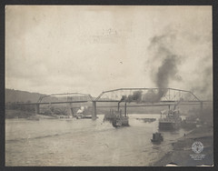 Steam boats are boats that were used to export and import goods.