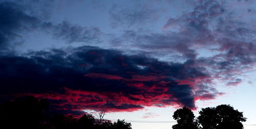 sunset panorama wisconsin clouds canon backyard walworth 60d canon60d