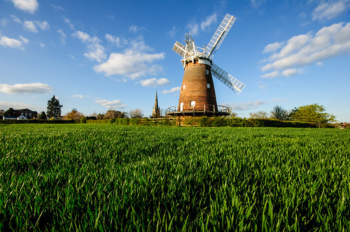 old england building heritage windmill sunshine landscape evening nikon sigma sunny historic april 1020mm essex thaxted d90