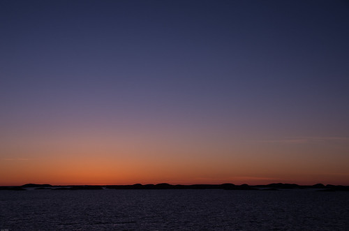 sunset norway nordland
