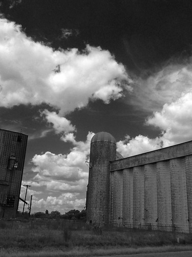 sky blackandwhite bw cloud building nature architecture outdoors rust texas tx country harvest silo abandon altair