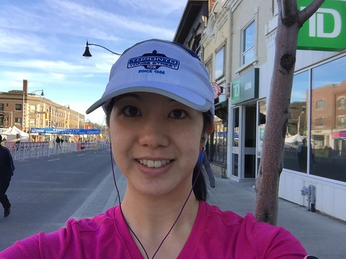 Mei's yearly race day selfie at #TYS10k