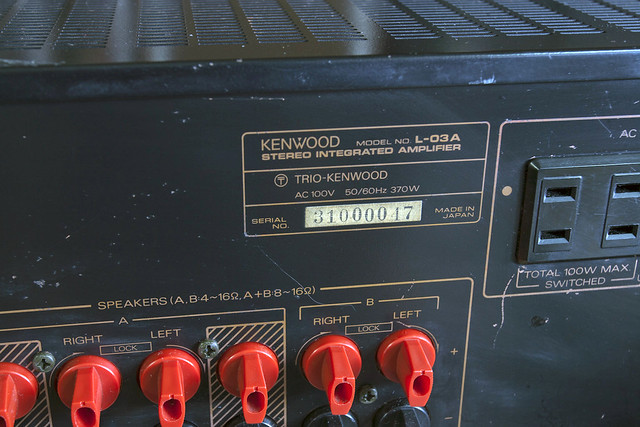 amplier kenwood L-03A, cd victor 505 K2 - 3
