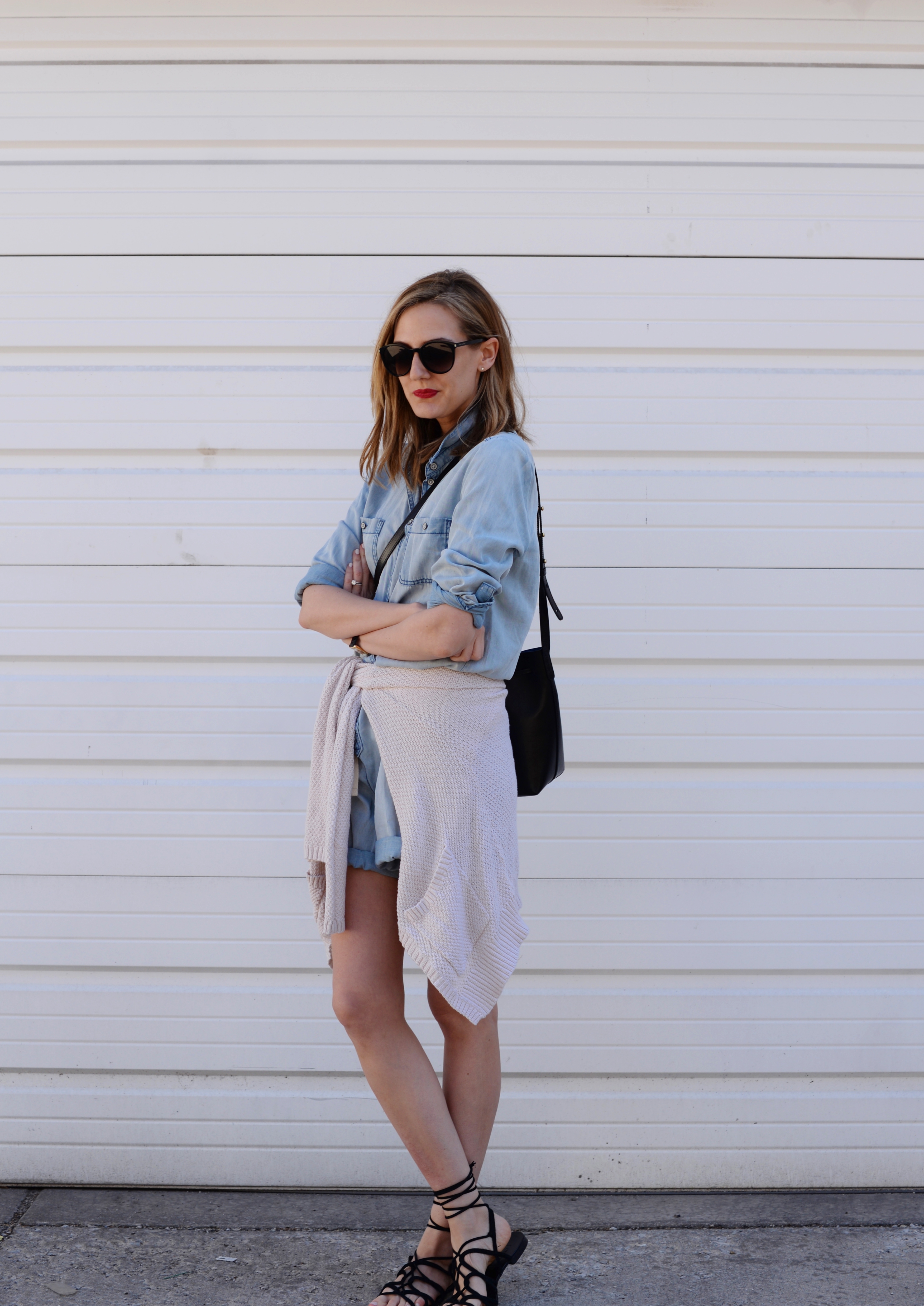 The Chambray Romper (See Jane Wear) - See (Anna) Jane.