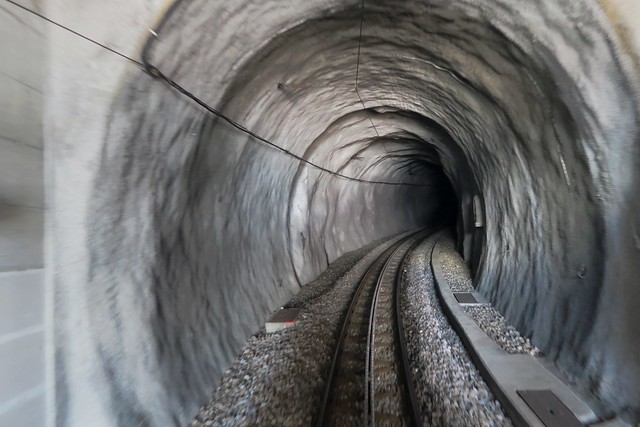 Oberalp Pass - MGB Grind Tunnel