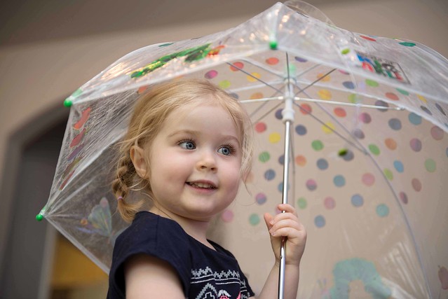 Harper's new umbrella