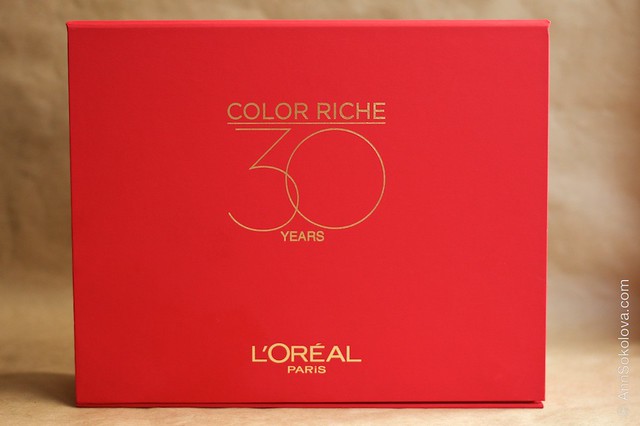 01 L'Oreal Paris Color Riche Lipstick 30 years 30 new shades swatches