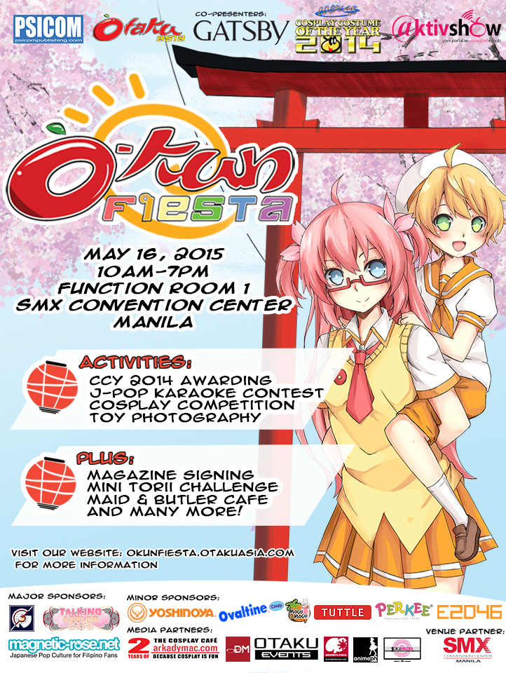 2015 O-kun Fiesta  Announces Line-Up of Events!