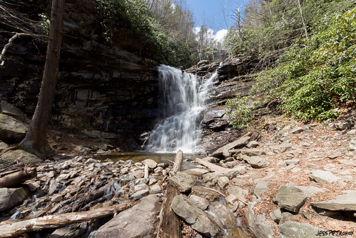 statepark railroad blue camping sky landscape waterfall rocks hiking path sigma sunny wideangle scene falls glen trail notripod jimthorpe steep lehigh nepa hikingtrail glenonoko treecovered lehighgorge easternpennsylvania onoko northernpennsylvania