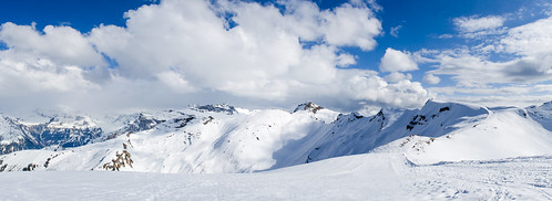 blue panorama white snow france alps clouds montagne alpes french bleu ciel neige nuage blanc flaine