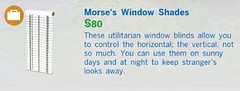 Morses Window Shades