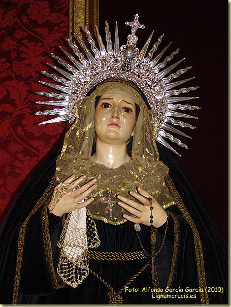 Diadema 1997 Virgen de la Esperanza. Bollullos Par del Condado