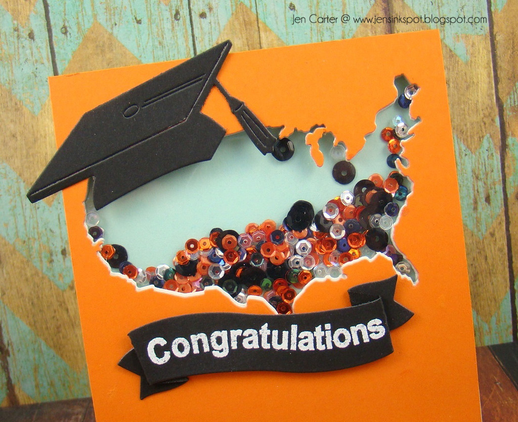 Jen Carter USA Graduation Closeup